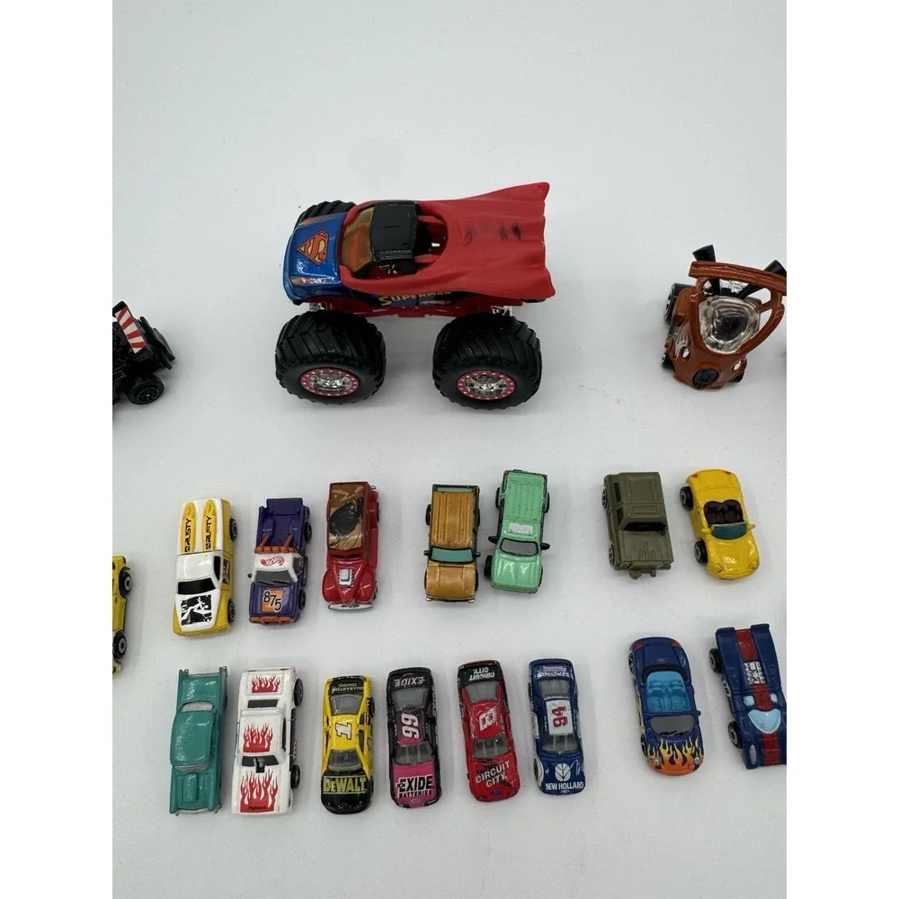 Mixed‎ Lot 23 Diecast Toy Cars Hot Wheels Matchbox Micro Machines Vintage
